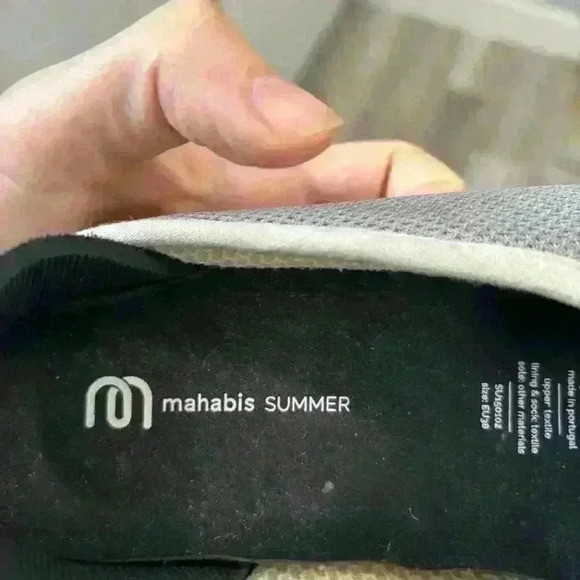 Mahabis Breathe Yellow Lightweight Comfortable Slip-On Slipper/Shoe 7.5 - Picture 4 of 9